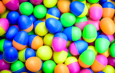 colorful plastic balls