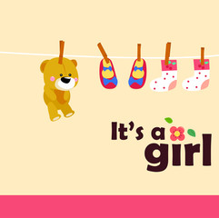 Baby shower card