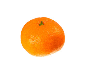 Mandarin isolated on white background