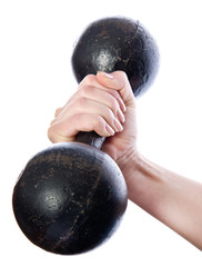 Vintage dumbbell
