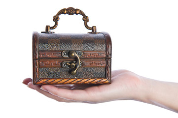 Old wooden chest