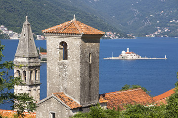 Montenegro - old medieval Mediterranean town