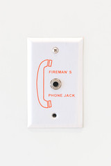Fireman's phone jack