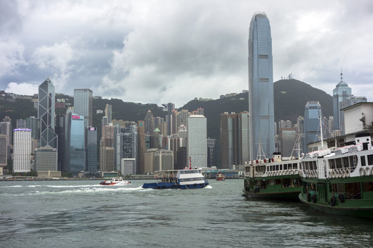 View to Hong Kong Ferries.