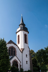 Fototapeta na wymiar Kirche- Evangelisch Schaffhausen