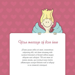 Happy Valentine's Day lettering