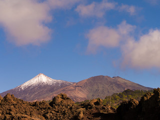 Vulkane Teide und Pico Viejo auf Teneriffa