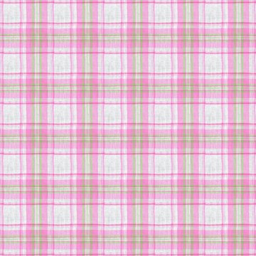 Pink checkered fabric