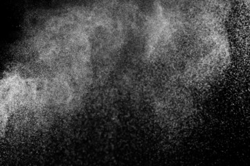 Abstract water spray