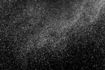 Abstract water spray