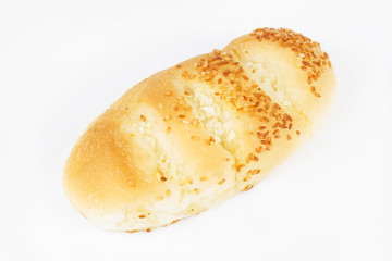Sesame and garlic bread