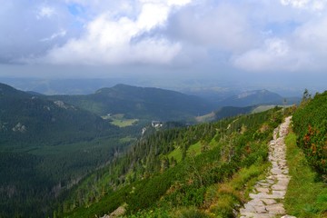 szlak na Kasprowy Wierch - Tatry