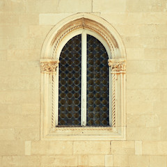 medieval italian  window