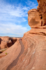 Fototapeta na wymiar Delicate Arch - Moab - Utah - United States