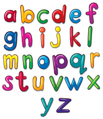 Letters of the alphabet artwork