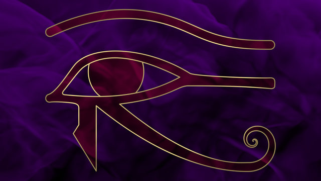 Ancient Egypt - Oudjat -  Pink & Purple