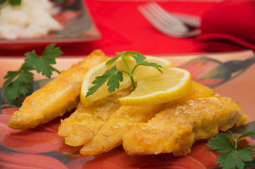 Delicious spiced catfish