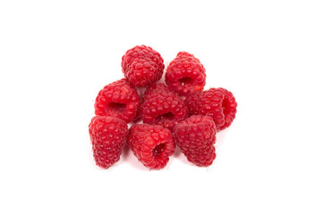 ripe red raspberry