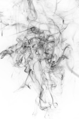 Fototapeta na wymiar abstract black smoke
