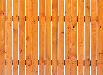 Wooden fence isolated on white background
