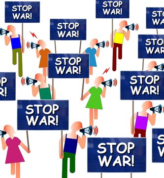 Manif "Stop war!"