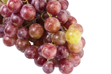 Red grapes