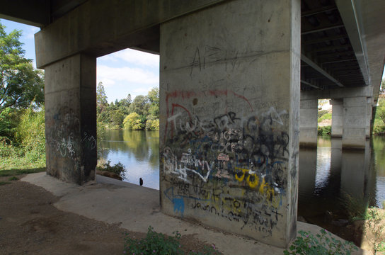 Graffiti under Bridge