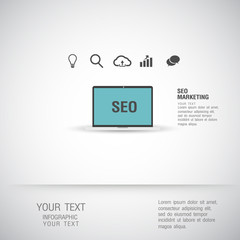 Set of SEO and Development icons