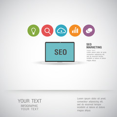 Set of SEO and Development icons