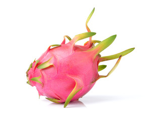 Dragon Fruit isolated on white background