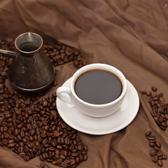 Coffee. Selective focus.