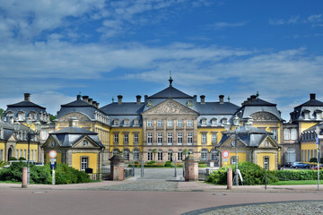 Fototapeta na wymiar Das Barockschloss in Bad Arolsen