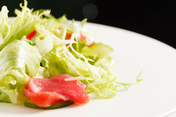 salad with tuna