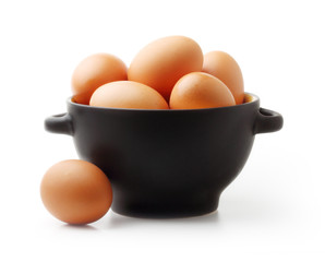 Eggs in bowl