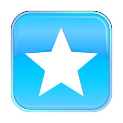 Obraz premium Isolated blue web icon on white background