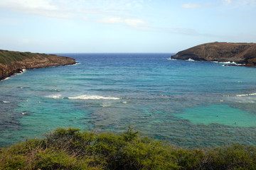 Hanauma Bay, Oahu, Hawaii..