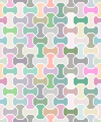 Geometric Vector Pattern. Seamless Background