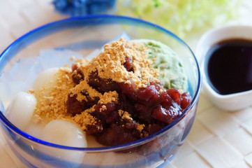 Shiratama,Japanese dessert