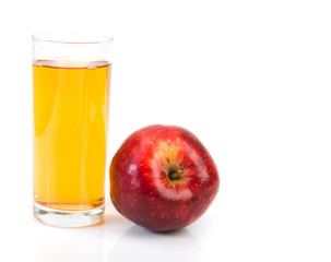 apple with juice