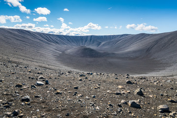 Hverfjall crater in Myvatn area, northern Iceland © Noradoa