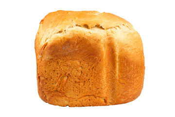 bread isolated on white background