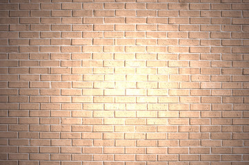 Beleuchtete Mauer