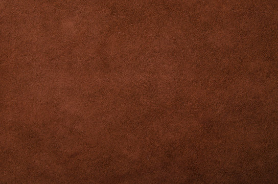 Background of dark brown leather factory