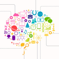 Vector Illustration of a Science Background