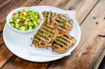 Ground turkey fillet