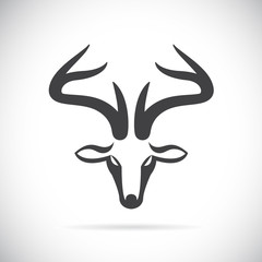 Vector images of deer head