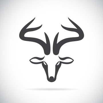 Vector images of deer head