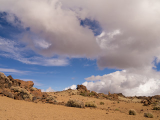 Vulkanlandschaft im Teide Nationalpark auf Teneriffa