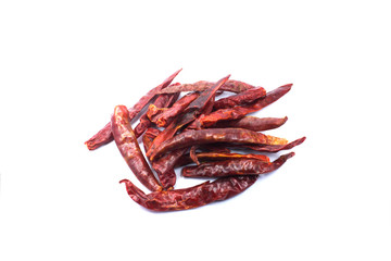 dry red chili peppers