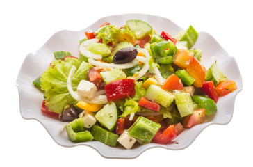 Delicous greek salad